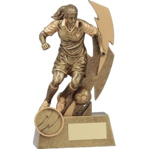 Football-Soccer Trophy Shazam Female