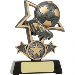 Football-Soccer Trophy Tri-Star