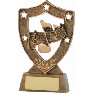 Music Trophy Shield