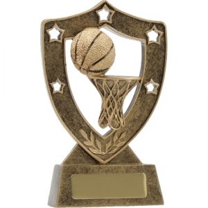 Basketball Trophy Shield