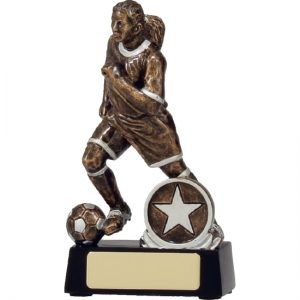 Football-Soccer Trophy Action Female
