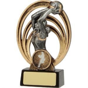 Netball Trophy Halo Shooter
