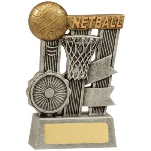 Netball Silver Ribbon