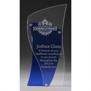 Layered Acrylic Wave Stand