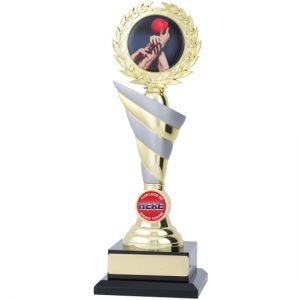 Footy Trophy Shard With 25mm Centre