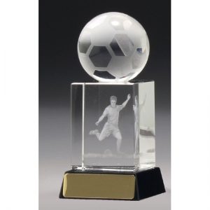 Football-Soccer Crystal Hologram