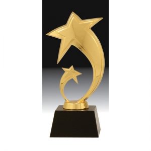 Metal Star on Crystal Base