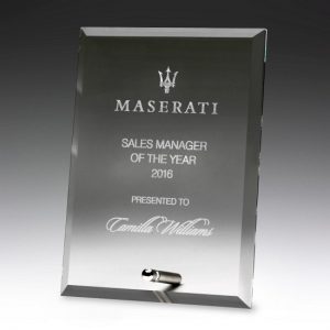 X-Thick Glass Plaque