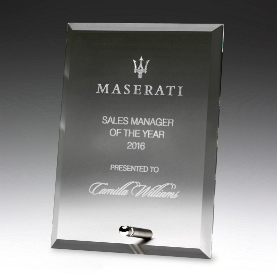 X-Thick Glass Plaque