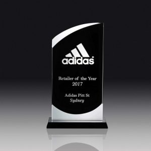 Black Glass Swerve Trophy