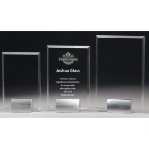 Glass Rectangle & Metal