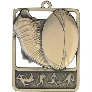 Rugby Medal Gold