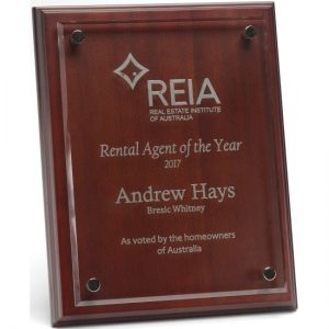 Quality Glass Floating Plaque