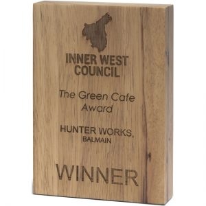 Wood Block Award  - Add Engraving Costs