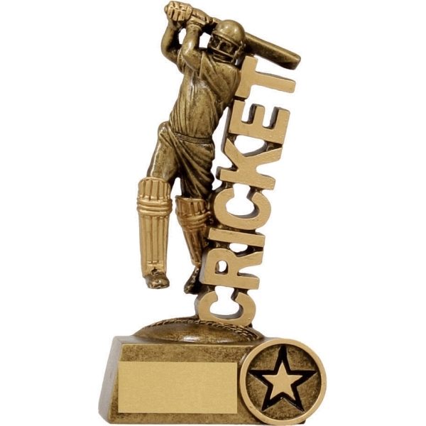 Cricket 'Word' Batsman 140mm