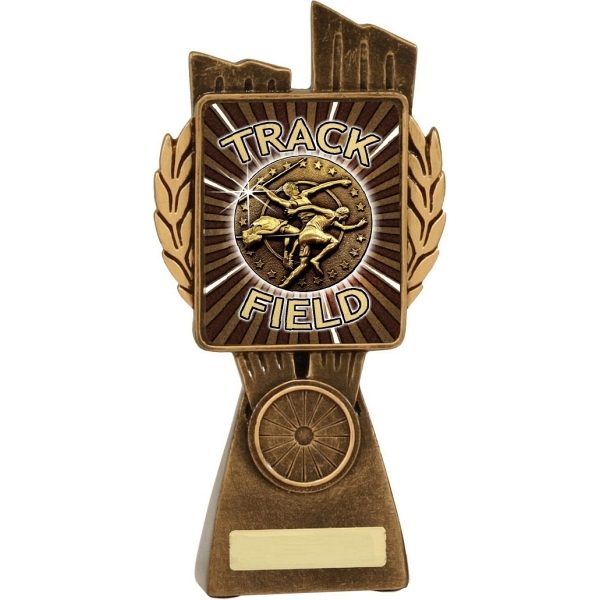 Antique Gold Lynx - Track & Field 150mm - Image 2