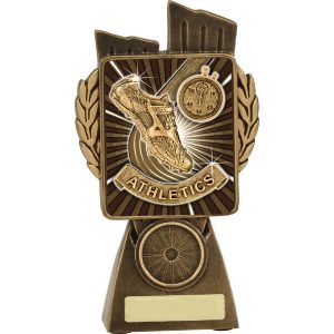 Antique Gold Lynx - Athletics 150mm