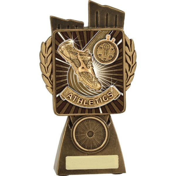Antique Gold Lynx - Athletics 150mm