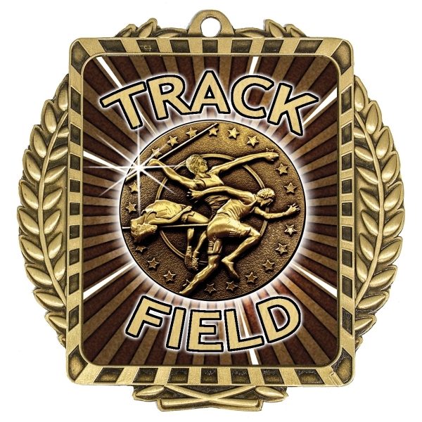 Lynx Wreath - Track & Field Gold
