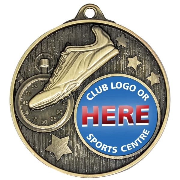Club Medal - Track Gold