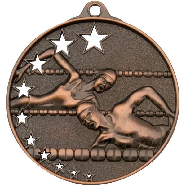 Swim Stars Medal Gold - Image 3