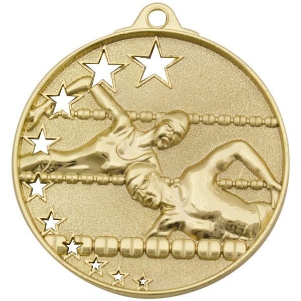 Swim Stars Medal Gold