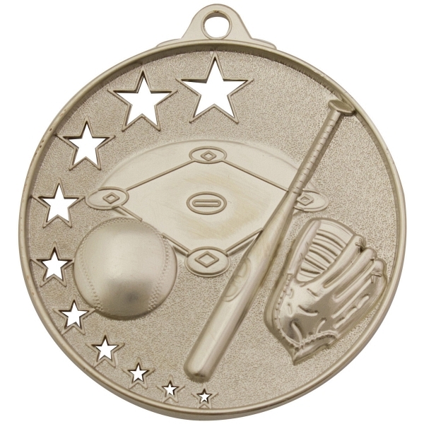 Baseball Stars Medal Gold