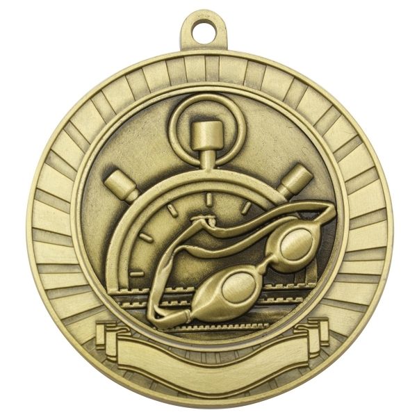 Eco Scroll Swim Gold