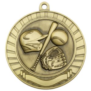 Eco Scroll Baseball Gold