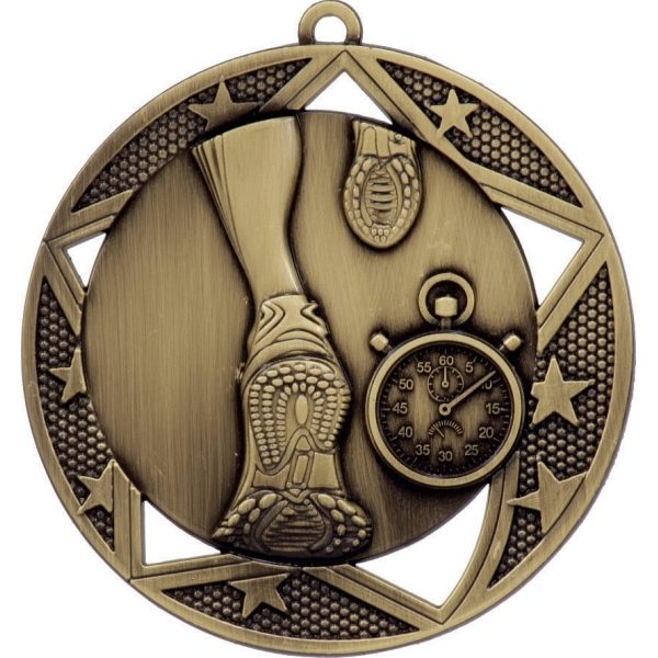 Running Galaxy Medal Gold