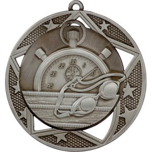 Swimming Galaxy Medal Gold