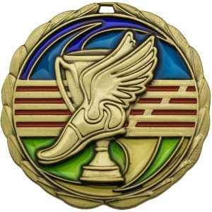 Track Stained Glass Gold