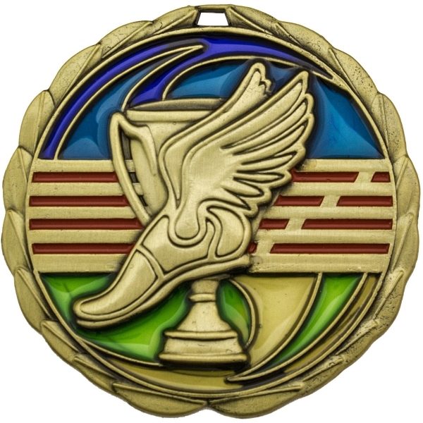 Track Stained Glass Gold