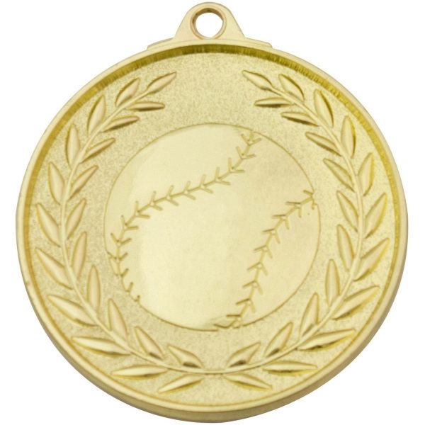 Baseball Classic Wreath Gold