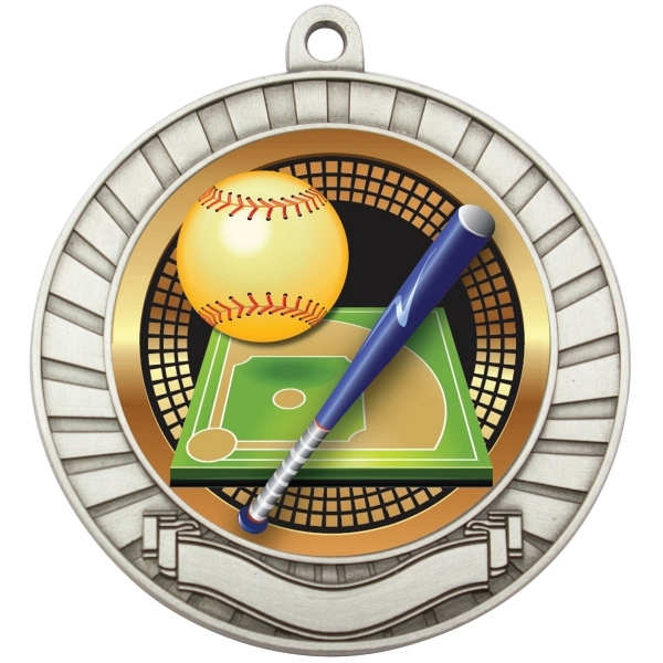 Eco Scroll Softball Gold